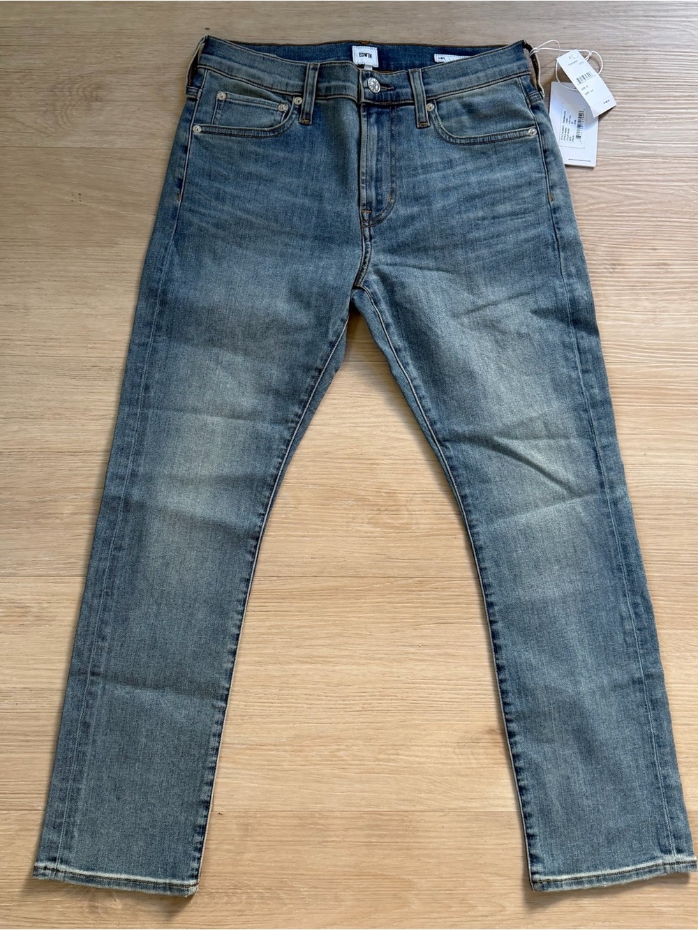 Anthropologie EDWIN Jamie Slim Boyfriend Jeans Sz 25 NWT - Picture 4 of 9